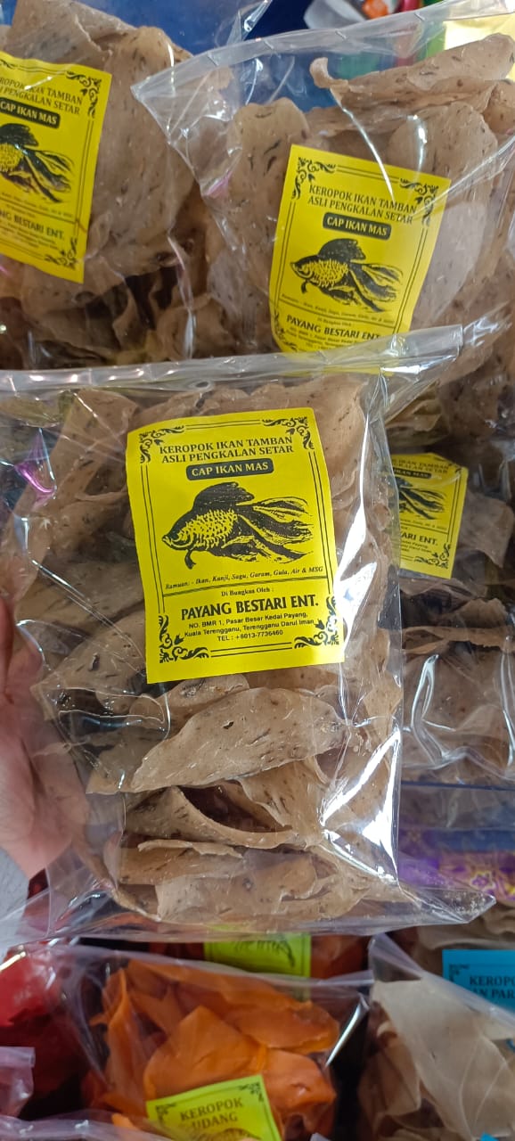 KEROPOK KEPING IKAN TAMBAN PENGKALAN SETAR